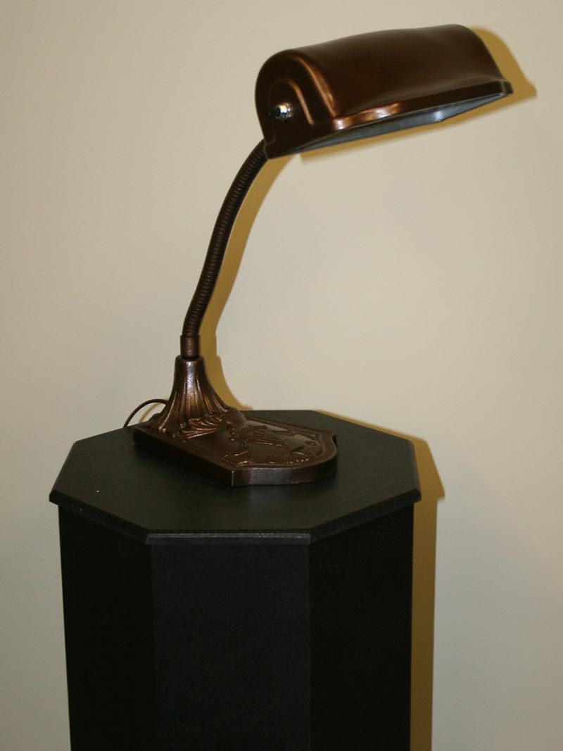 copper base lamp